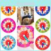 Wooden Clock For Kids Learn Time And Math With Colorful Model