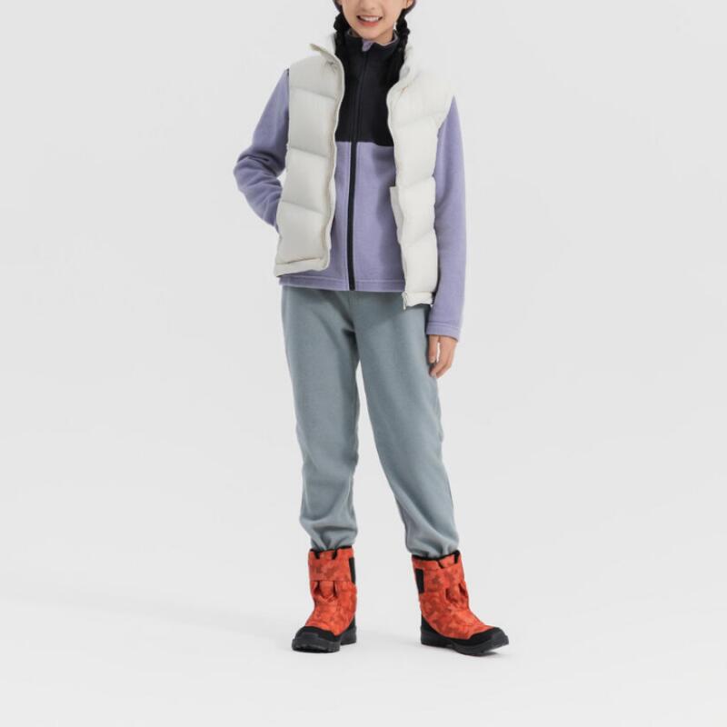 DECATHLON Down Jacket QUECHUA Warm, Comfortable and Waterproof Pearl Beige Teen