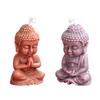 3D Maitreya Silikonová forma na svíčku DIY Kostel Buddha Výroba Sádra Epoxidová pryskyřice Aroma Mýdlo Čokoláda Pečicí formy Domácí dekorace