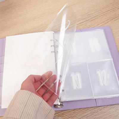 100 Envelope Challenge Binder A5 Cash Saving Book Double-Sided 00 Page Savings Loose Challenge L4P2
