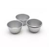 Mini Cup Shape Smooth Plain Aluminium Alloy Bakeware, Cheese Pie Pan, Jelly Tart Mold, Cupcake Tin for Oven, 10Pcs, 5.2cm