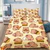Cute Capybara Duvet Cover Pillowcase Bedding Set Adult Boy Girl Bedroom Decoration Children Gift Single Double Large Size
