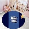 1PC round rug Birming-ham Football Club Printed Round Area Rug ,Rug For Home Office, Round Chair Rug, Decorative Carpet Fan gifts Christmas gift
