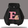 New Children's Cartoon Cute Adorable Big Letters Capibara Autumn Winter Fashion Trend Boys Girls Playful Loose Soft Warm Hoodies