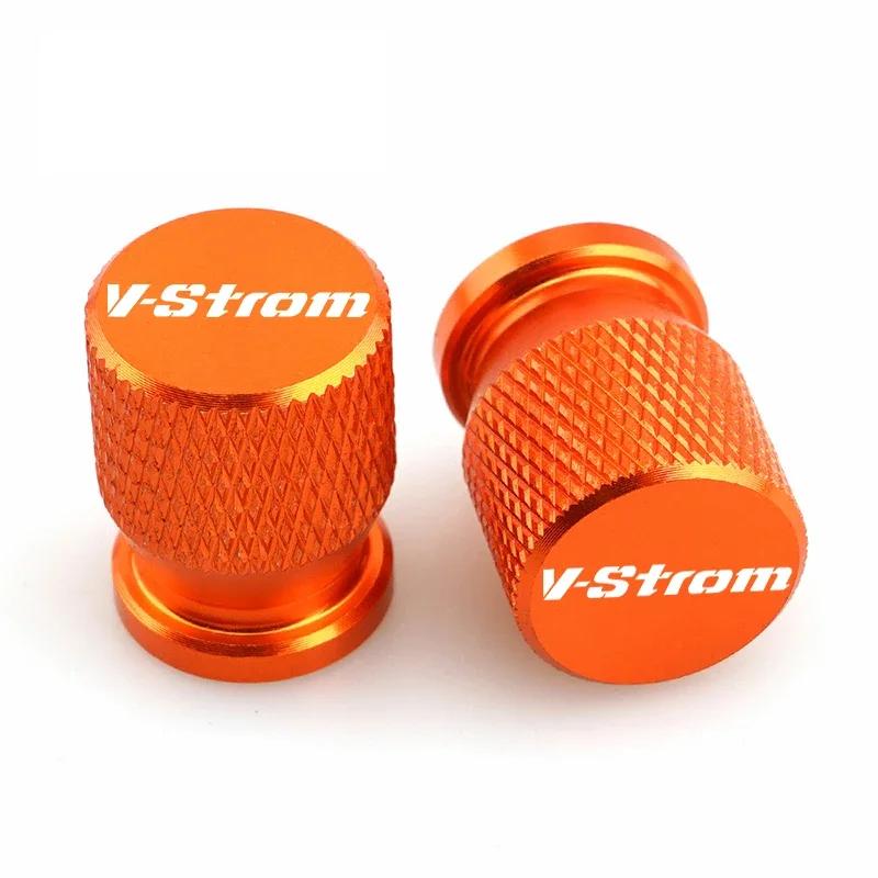 Motorcycle Tire Valve Caps For SUZUKI V-STROM DL 250 650 1000 1050 XT 800 DE 800DE Vstrom 1000XT 1050XT XT DL1050 VStrom 800DE
