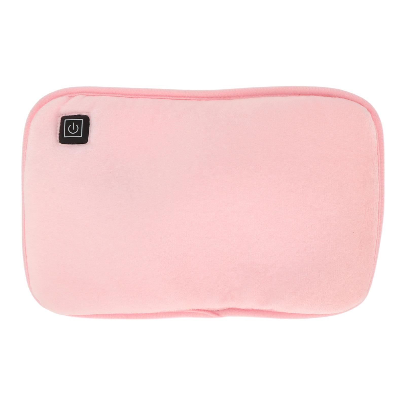 

Электрическая грелка для рук с подогревом, мягкий хлопковый бархат, 3 скорости, графеновый подогрев, USB-грелка для рук розовый