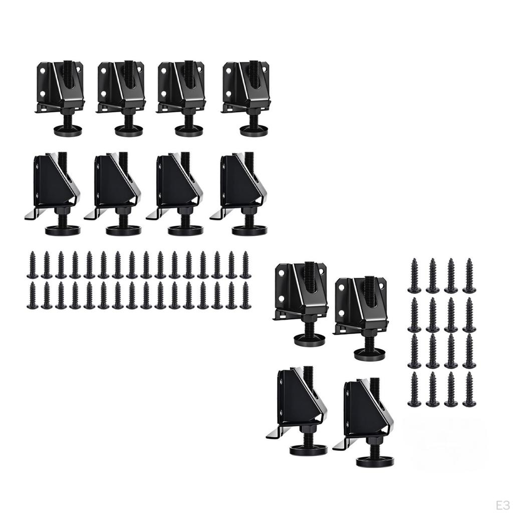 Leg Leveler Adjustable High Performance Easy to Install Wardrobe Feet Leveling for Furniture