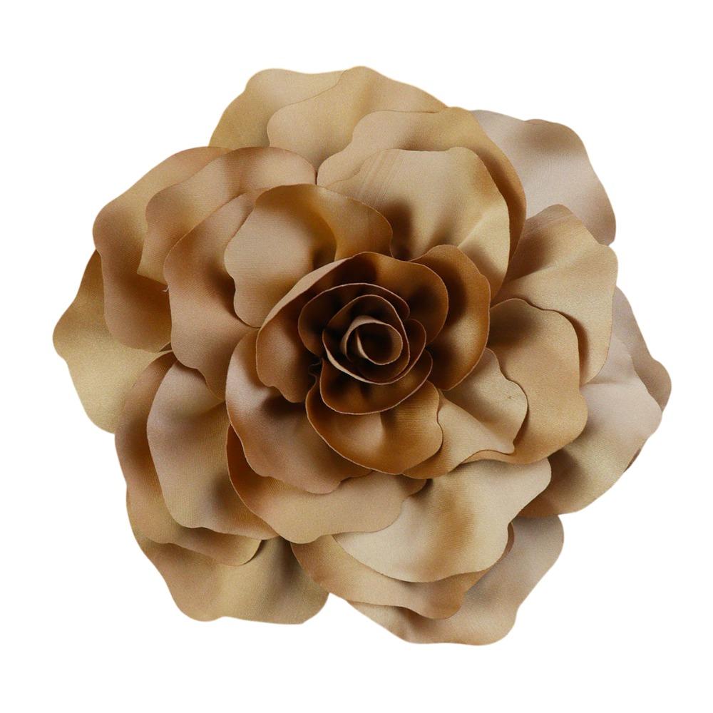 

20cm Large Size Satin Big Rose Flower Brooch Dress Suit Corsage Wedding Party Jewelry