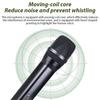 Xtahdge Handheld Microphone System, Plug and Play, Rechargeable, Professional Dynamic Microphone for Home Cinema, Karaoke, Church Speeches, and