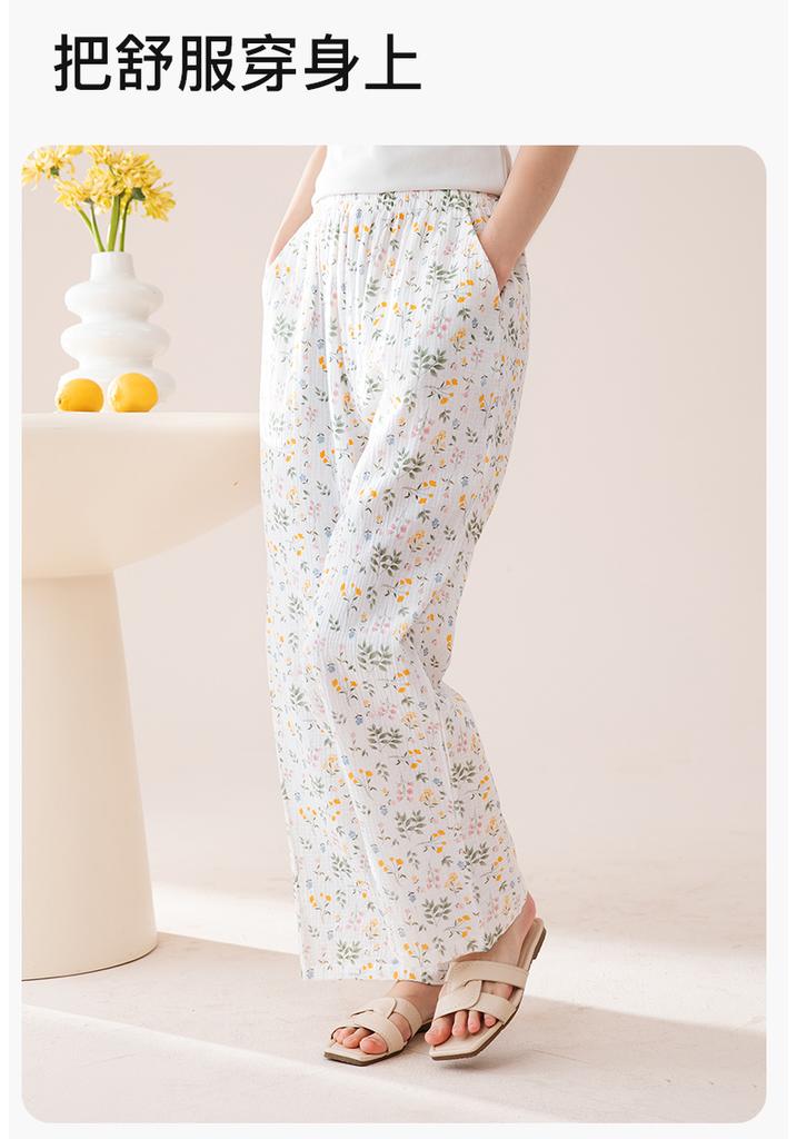 Fenteng Women's Pure Cotton Home Pants