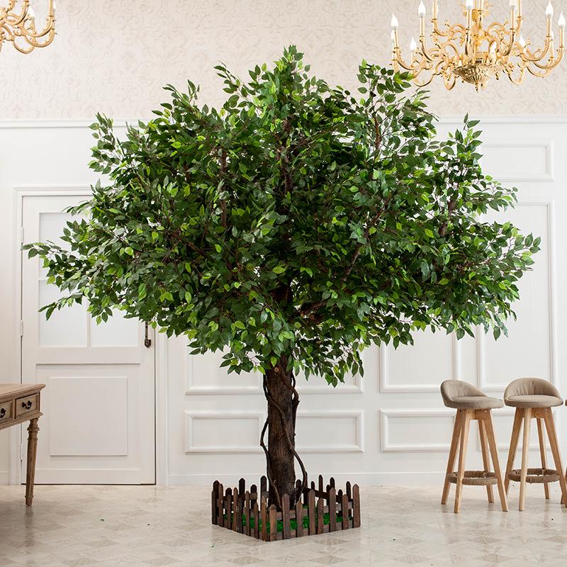 Large Indoor Artificial Banyan Tree for Landscaping and Decoration