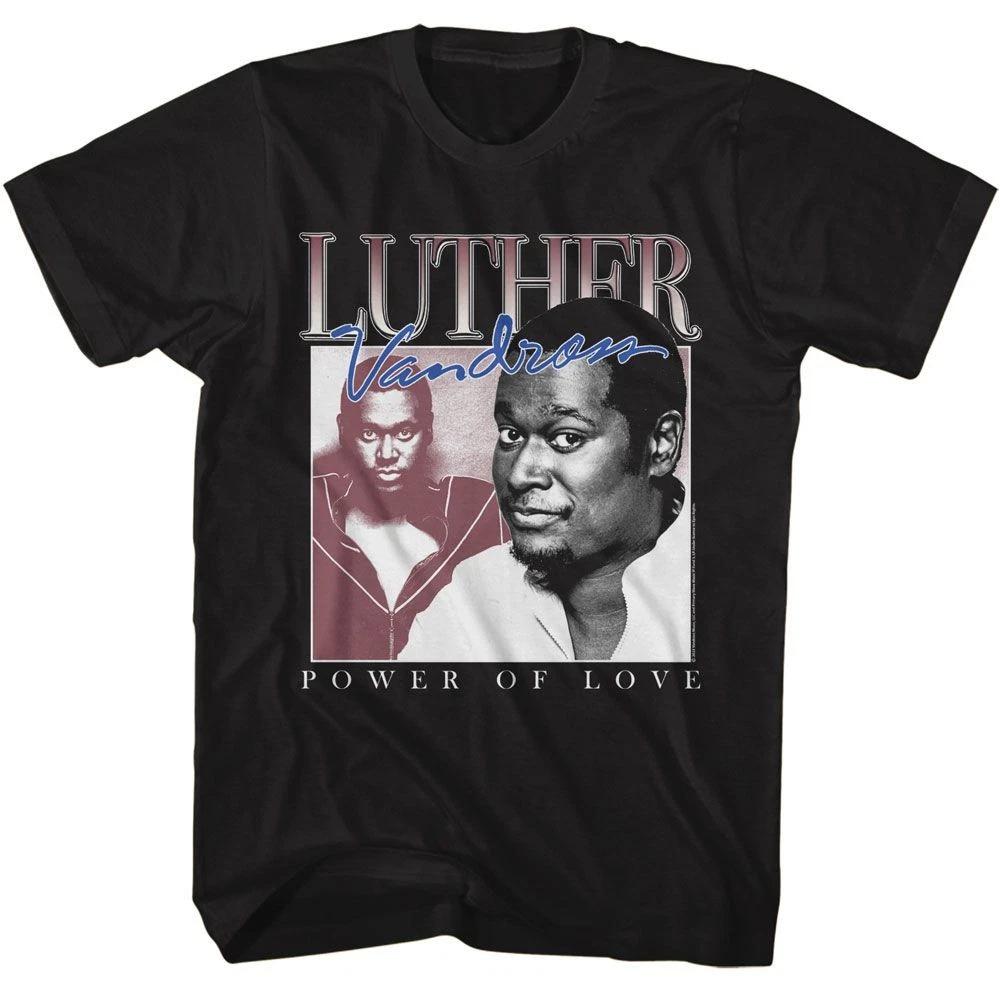 Luther Vandross - Power Of Love - Black Front Print Short Sleeve Children s T-shirt 110