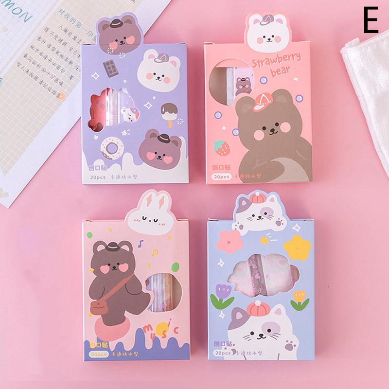 

20 шт./кор. водонепроницаемый пластырь для ран, набор первой помощи для детей