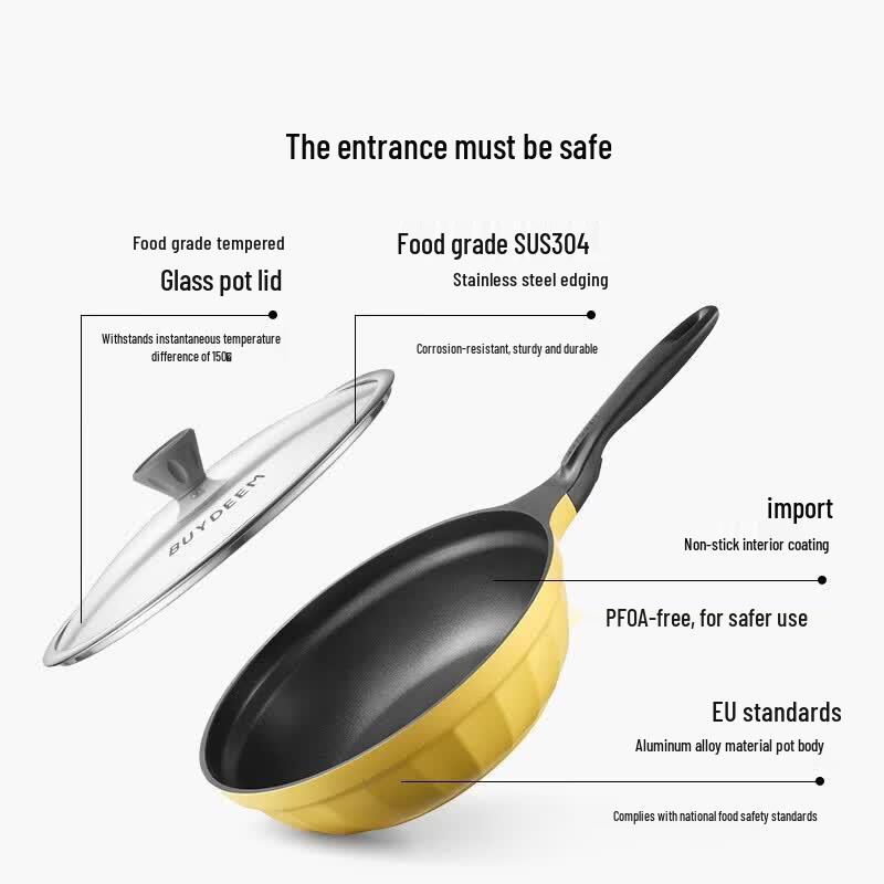 Buydeem Non-Stick Frying Pan 30cm