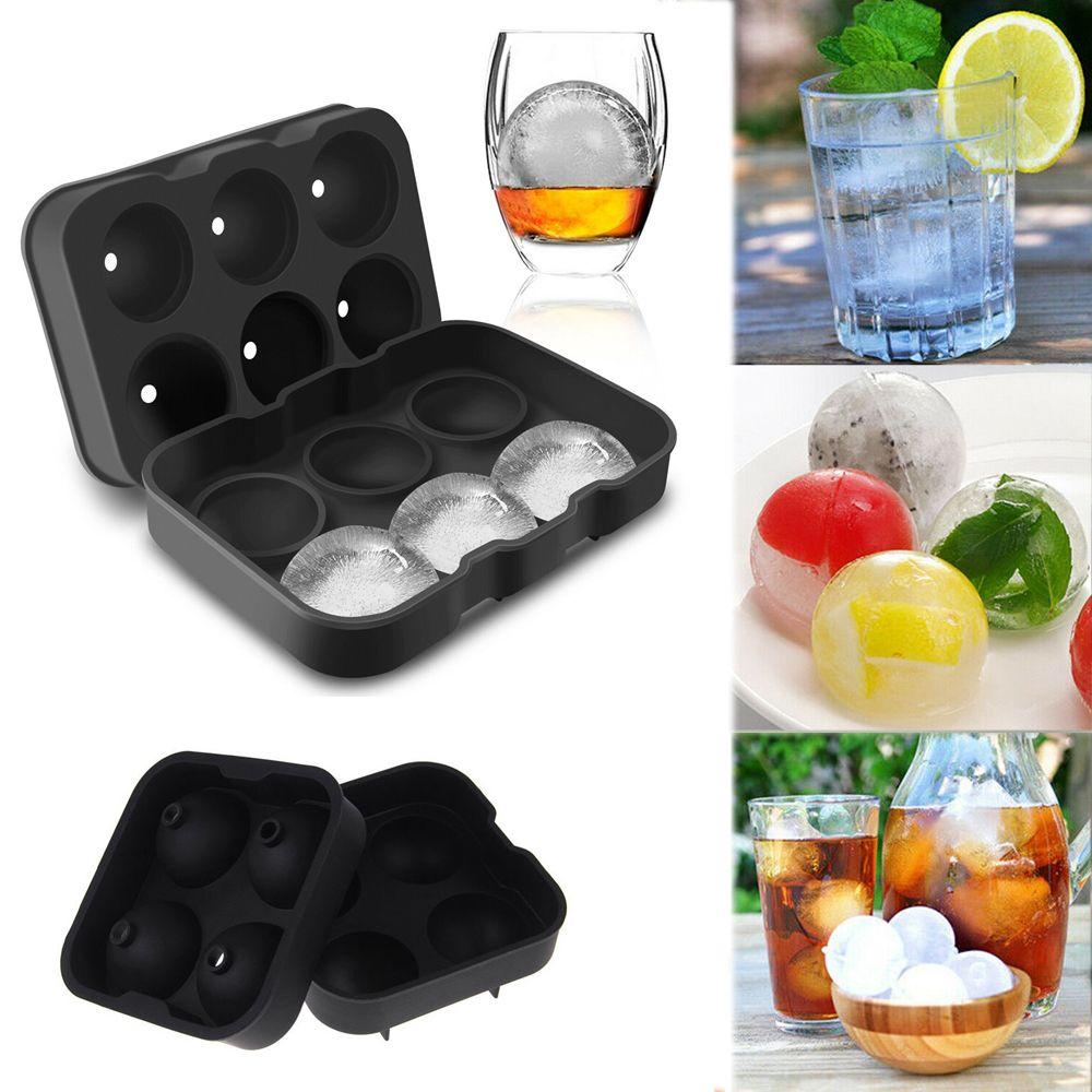 Ice Cream Whisky Baking Tool Ice Hockey Mold Bar Accessories Silicone Mould Ice Ball Cube Tray