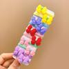 10Pcs Girls Cute Cartoon Rubber Bands High Elastic Hair Bands Children Headwear Hair Accessories Kids Headband Ornaments