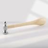 Two-Sided Chasing Hammer 10.63 Inches Wooden Handle For Adding Texture And Dimension To Metalwork