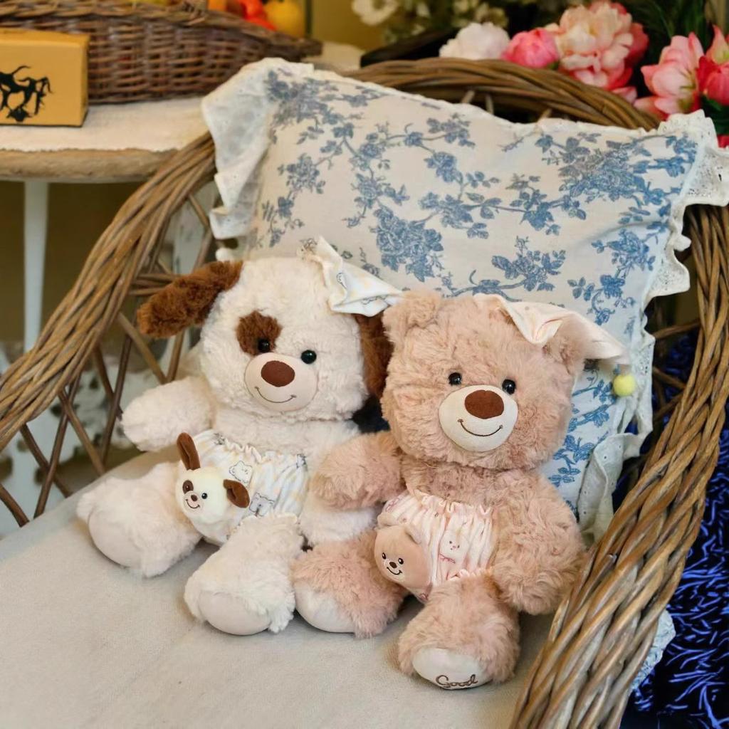 Cute Little Bear Doll Dog Rabbit Plush Toy Children Teddy Bear Pillow Doll Children Girl Gift