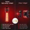 USB Rechargeable LED Bike Tail Lights 2 Pack, Bright Bicycle Cycling Rear Light,