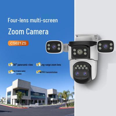 4G Wireless Tri-Screen Night Vision HD Surveillance Camera