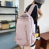 New product schoolbag female ins large capacity high school college student backpack male junior high school student high school student backpack 