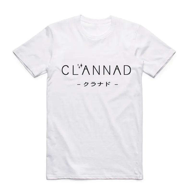 

2019 New Fashion Men Print Japan Anime CLANNAD T-shirt O-Neck Short Sleeves Summer Dango Daikazoku Casual Top Tee Unisex T Shirt 4XL