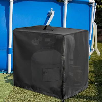 Pool Sand Filter Pump Cover Outdoor Sand Filter Pump Dust Cover Waterproof Swimming Pool Protective Equipment With Adjustable