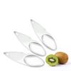 Stainless Steel Kiwi Blade Kiwifruit Cut Spoon Peeling Dig Spoon Serrated Blade for Shop Kitchen Home Outdoor Gadgets