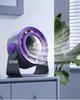 Portable Mini Bladeless USB Clip Fan - Compact Desktop Fan
