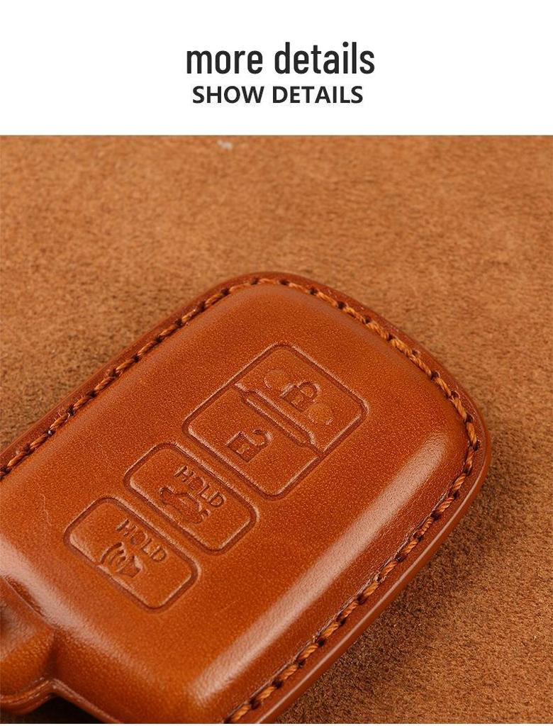 Toyota Genuine Leather Key Case for Avalon, Camry, Corolla, Highlander, RAV4