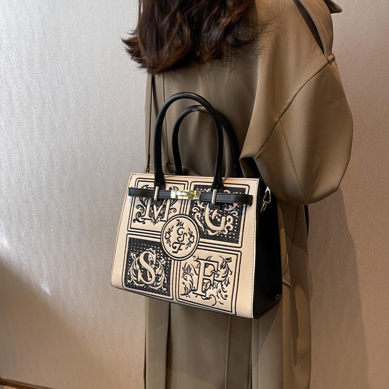 

Large Bag Women s Large-capacity Bag New Versatile Shoulder Bag Tote Bag чёрный