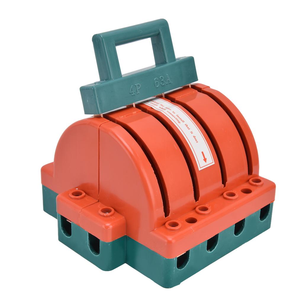 4P 63A 380V Disconnect Knife Switch Double Throw Knife Safety Disconnect Switch for Industrial