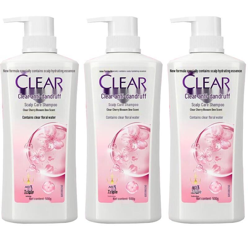 

Clear Cherry Blossom Anti-Dandruff Shampoo