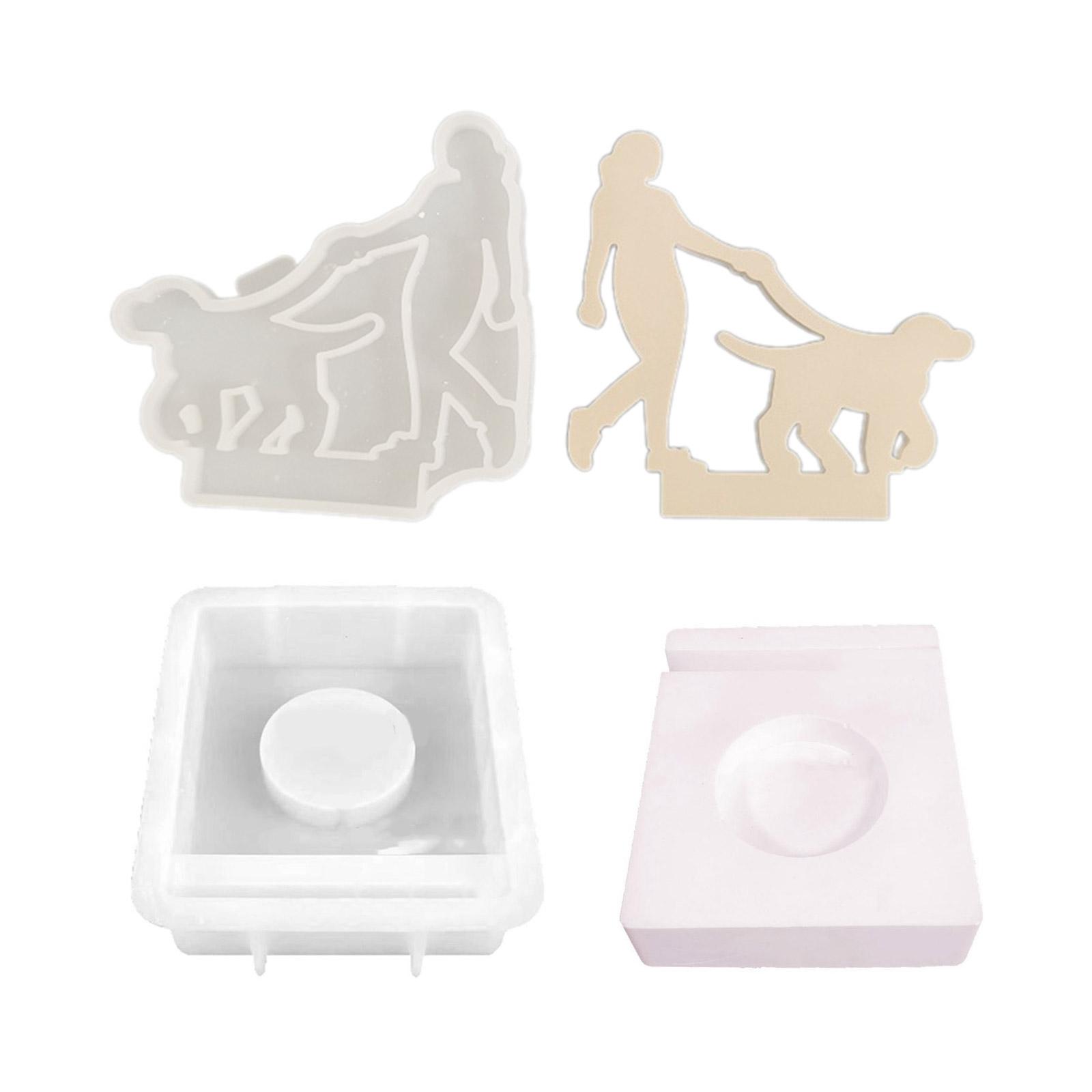 

Гипсовый подсвечник силиконовая форма основание свечи форма квадратный/круглый подсвечник форма орнамент домашнее украшение форма 1