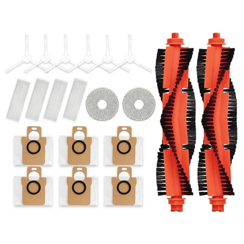 

A65T-20PCS Replacement Parts For Xiaomi Mijia M30 Pro C107 Robot Vacuum Roller Side Brush Mop Cloth Hepa Filter Dust Bag