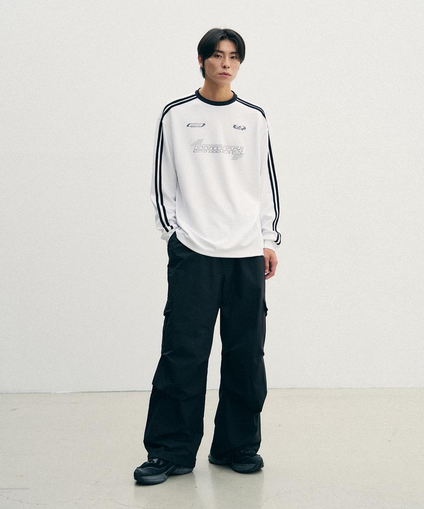 Ledeoli Football Jersey Long Sleeve [White]