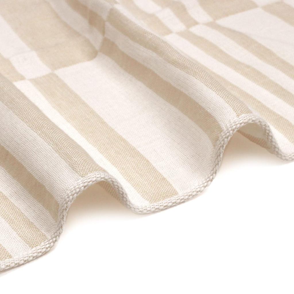 Iori Imabari Handtuch-Kissenbezug, maku-wrap (beige), Weich, Schnelltrocknend