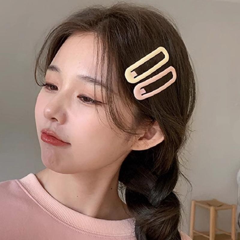 Pack Of 12 Bright Mixture Hair Clamps Thin Not Slip Hairpins For Women Girls Daily Use