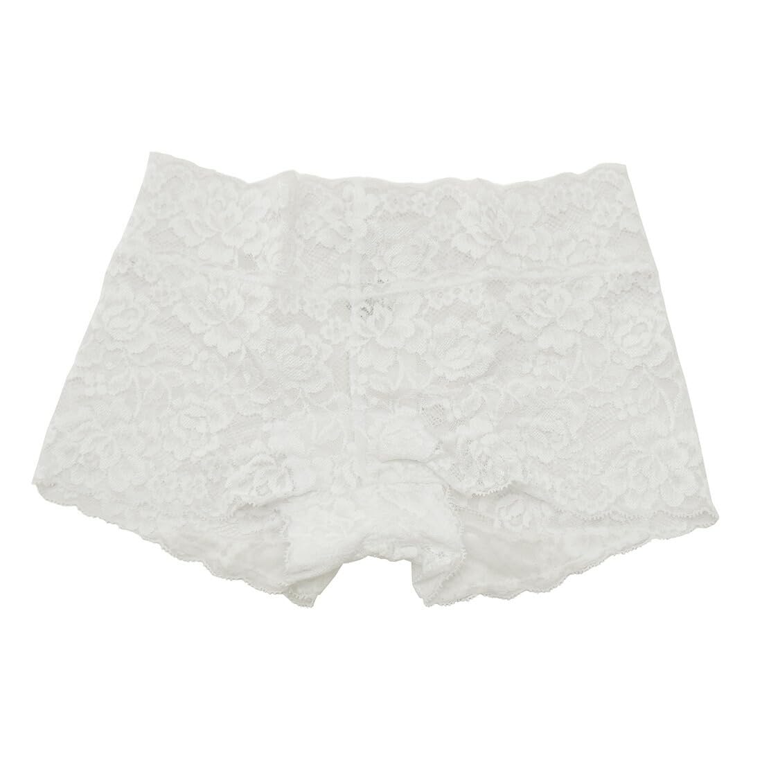 

Japanese Made in Japan Noble LINE Japanese All Japanese White Shorts, [Nagomiya] Shorts, Lace, Style, Shapewear, Underwear, Underwear, Pants, Sleeves, білий