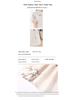 2022 Summer Ramie Print Women's Retro Travel Dress with Stand Collar & Short Sleeves