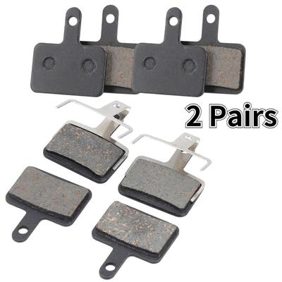 1/2 Paar Harz Semi-Metallische Fahrradbremsbeläge