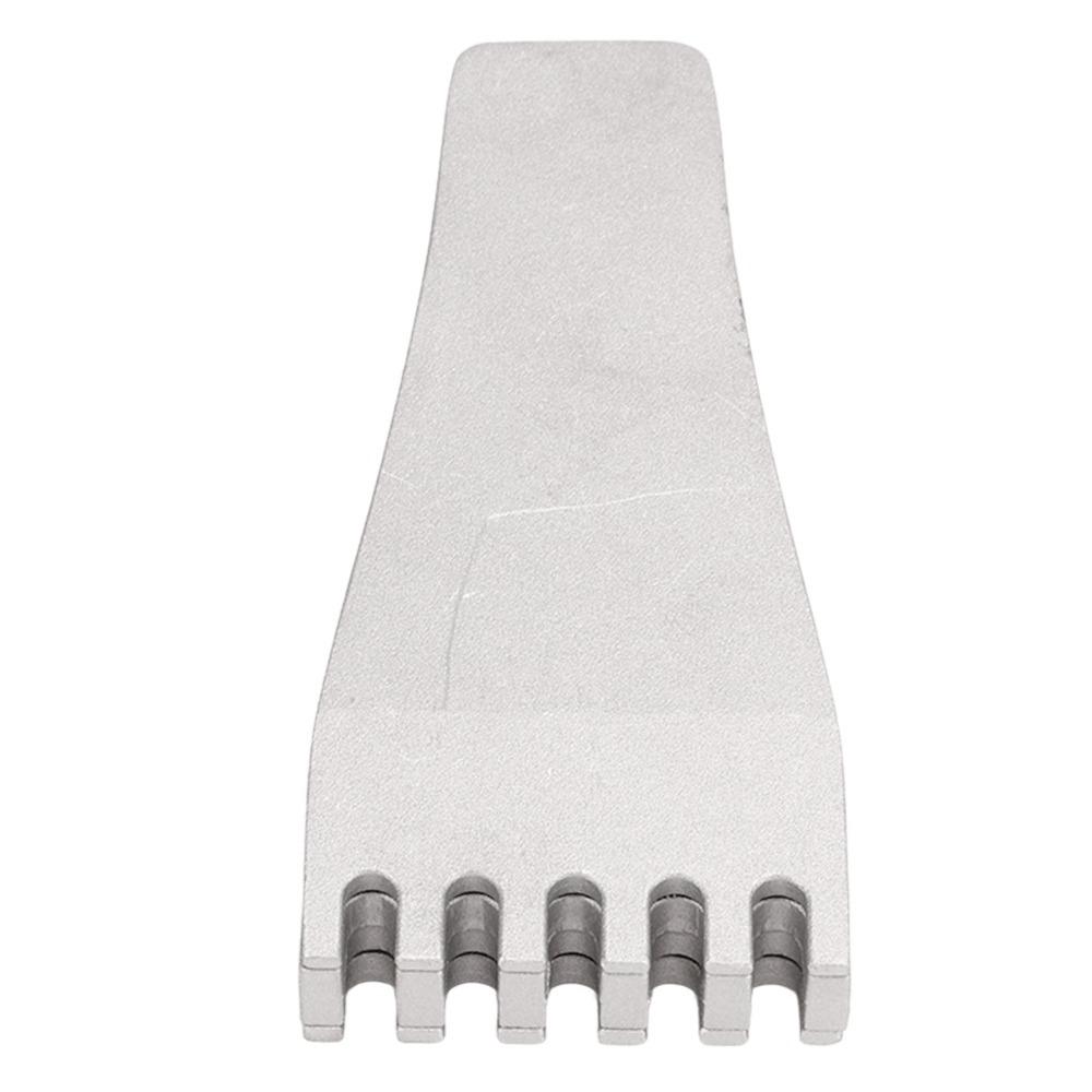Spring Loaded Stringing Clamp Aluminum Alloy Racket Stringing Tool Racket Repair серебряный