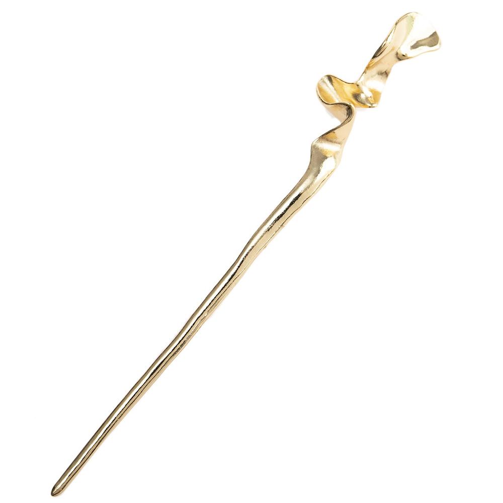 New Hairpin Hair Sticks Minimalist Big Pearl Trendy Punk Metal Hair Accessories Headwear Hairstyle for Women Jewelry H048