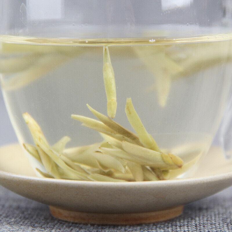 Yunnan White Bud Pu-erh Chá Bai Ya Bao Sheng Puerh Folha Solta Raw Puer Yabao