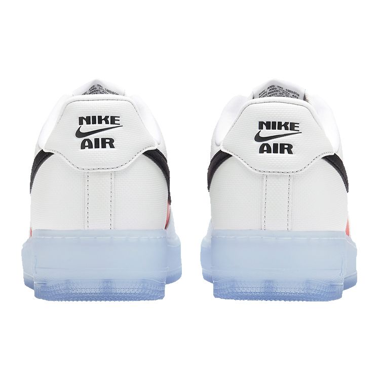 Nike Air Force 1 '07 LV8 EMB Men White Vast Grey University Red Black CT2295-110