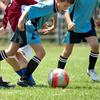 1 Pair Knee High Striped Football Socks Anti-slip Moisture Wicking Stretch Kids Youth Athletic Sports Soccer Compression Cushion High Tube Stockings