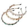 Women Thin Side Luxury Zinc Zinc Alloy Rhinestone Headbands Hair Accessories Crystal Hairband Headwear