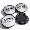 4pcs 69mm ( Clips 56mm ) Sport Edition Logo Emblem Badge Car Wheel Center Caps Rim Hubcaps Wheel Hub Dust Cover Car Accessories