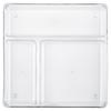 Container Organizer Kitchen Bathroom Office Box with Compartments 23 cm