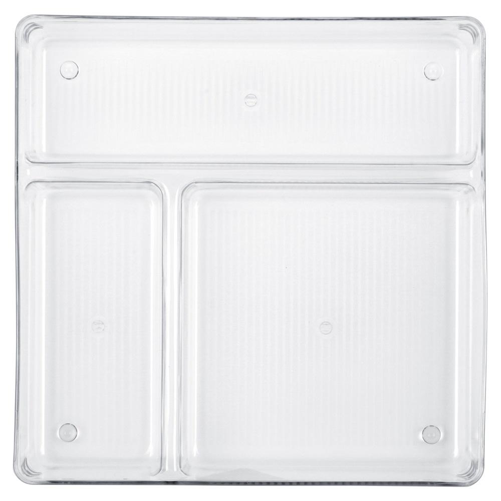 Container Organizer Kitchen Bathroom Office Box with Compartments 23 cm